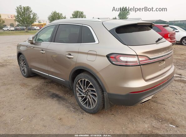 2LMPJ8L92KBL60862 2019 LINCOLN NAUTILUS Gray Rear left
