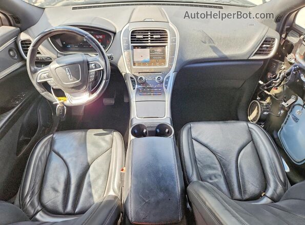 2LMPJ8L92KBL61722 2019 LINCOLN NAUTILUS Black Вид панелі приладів