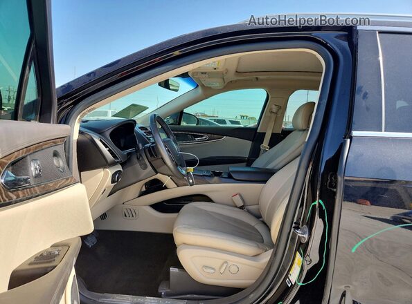 2LMPJ8L94KBL14854 2019 LINCOLN NAUTILUS Black Front interior view