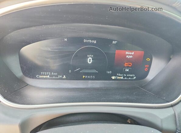 2LMPJ8L94KBL14854 2019 LINCOLN NAUTILUS Black Instrument cluster view
