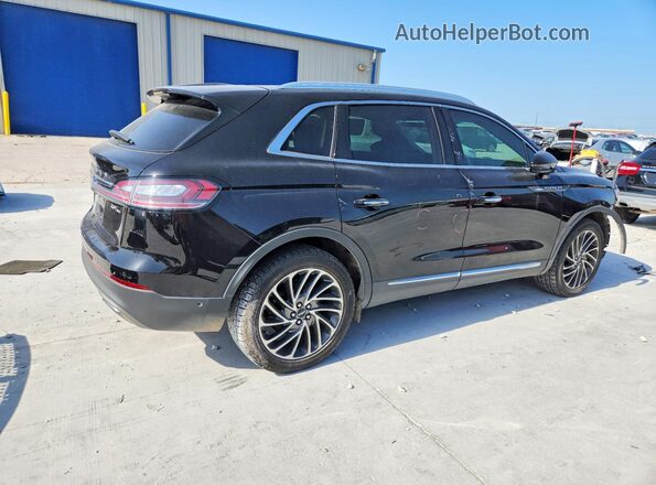 2LMPJ8L94KBL14854 2019 LINCOLN NAUTILUS Black Rear right