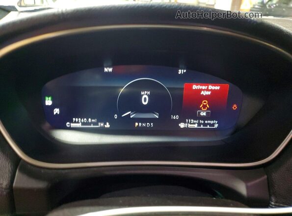 2LMPJ8L96KBL37228 2019 LINCOLN NAUTILUS Blue Vista del cuadro de instrumentos