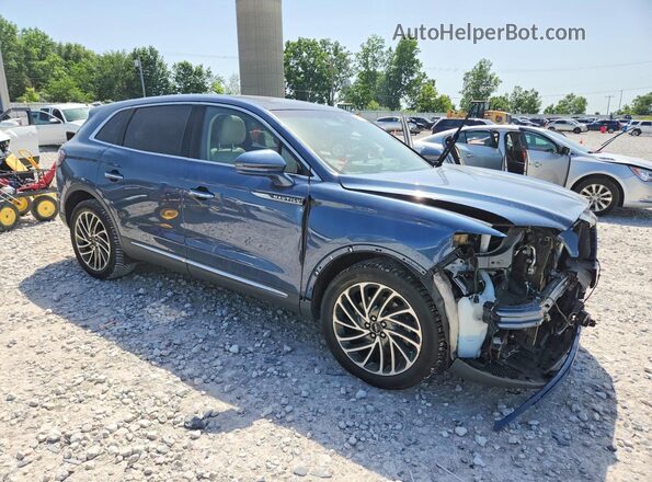 2LMPJ8L96KBL62033 2019 LINCOLN NAUTILUS Blue Передня права чверть