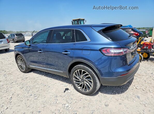 2LMPJ8L96KBL62033 2019 LINCOLN NAUTILUS Blue Задня ліва чверть