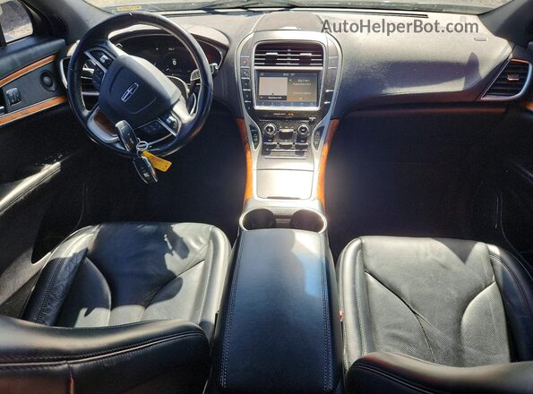 2LMPJ8L97KBL39876 2019 LINCOLN NAUTILUS Black Առջևի վահանակի տեսք