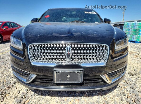 2LMPJ8L97KBL39876 2019 LINCOLN NAUTILUS Black Դիմացի տեսք