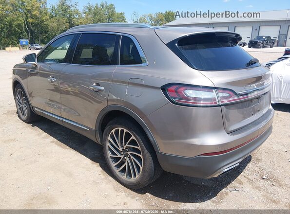 2LMPJ8L97KBL41577 2019 LINCOLN NAUTILUS Champagne Задняя левая четверть