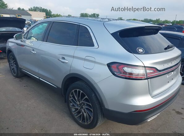 2LMPJ8L98KBL67606 2019 LINCOLN NAUTILUS Silver უკანა მარცხენა