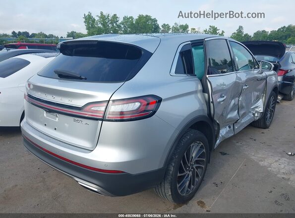 2LMPJ8L98KBL67606 2019 LINCOLN NAUTILUS Silver უკანა მარჯვენა