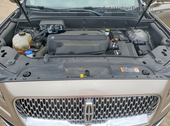 2LMPJ8LP1KBL61161 2019 LINCOLN NAUTILUS Gray Engine compartment view