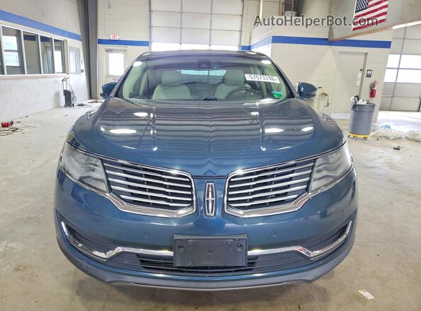 2LMPJ8LP2GBL22182 2016 LINCOLN MKX Blue Դիմացի տեսք