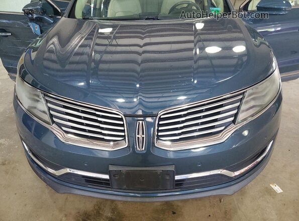 2LMPJ8LP2GBL22182 2016 LINCOLN MKX Blue Շարժիչի բաժամունքի տեսք