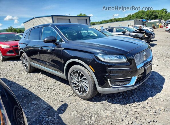2LMPJ8LP2KBL34924 2019 LINCOLN NAUTILUS Black Առջևի աջ
