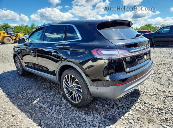 2LMPJ8LP2KBL34924 2019 LINCOLN NAUTILUS Black Հետևի ձախ