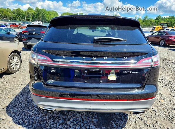 2LMPJ8LP2KBL34924 2019 LINCOLN NAUTILUS Black Հետևի տեսք