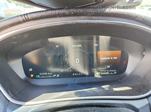 2LMPJ8LP2KBL34924 2019 LINCOLN NAUTILUS Black Սարքավորումների վահանակի տեսք