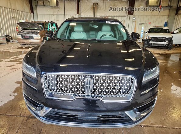 2LMPJ8LP2KBL56793 2019 LINCOLN NAUTILUS Черный Вид спереди