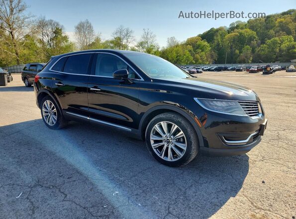 2LMPJ8LP3JBL47390 2018 LINCOLN MKX Black Delantero derecho
