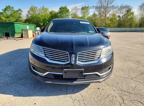 2LMPJ8LP3JBL47390 2018 LINCOLN MKX Black Vista frontal