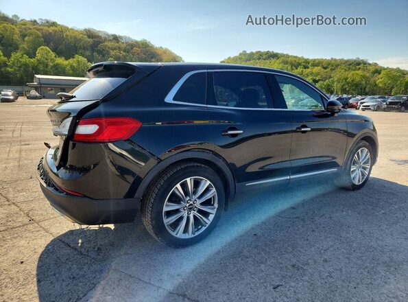 2LMPJ8LP3JBL47390 2018 LINCOLN MKX Black Trasero derecho
