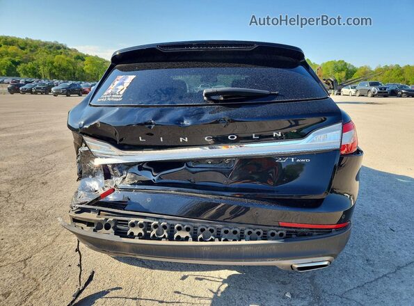 2LMPJ8LP3JBL47390 2018 LINCOLN MKX Black Vista trasera