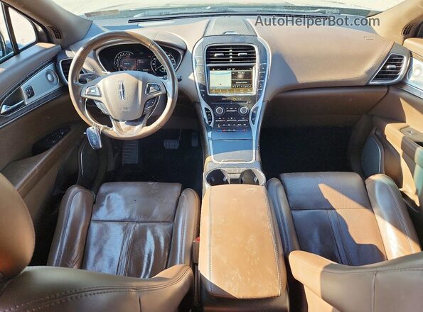 2LMPJ8LP3JBL47390 2018 LINCOLN MKX Black Vista del salpicadero