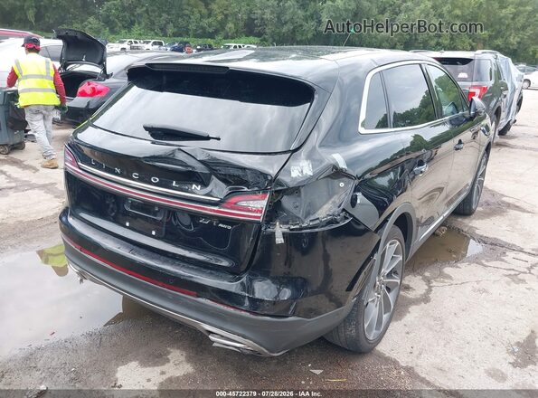 2LMPJ8LP5KBL22962 2019 LINCOLN NAUTILUS Черный Задняя правая четверть