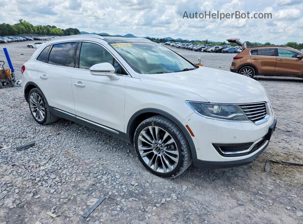 2LMPJ8LP6HBL38998 2017 LINCOLN MKX White წინა მარჯვენა