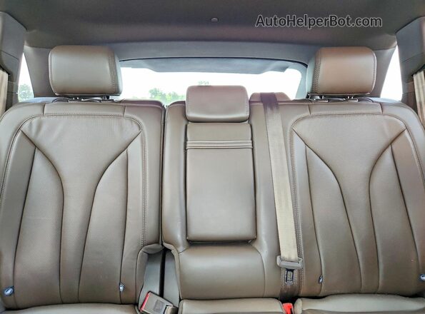 2LMPJ8LP6HBL38998 2017 LINCOLN MKX White უკანა სავარძლების ხედი