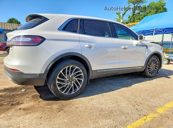 2LMPJ8LP6KBL22775 2019 LINCOLN NAUTILUS White უკანა მარჯვენა