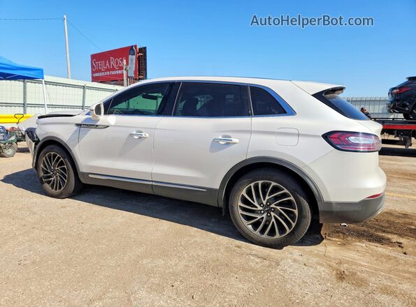 2LMPJ8LP6KBL22775 2019 LINCOLN NAUTILUS White უკანა მარცხენა