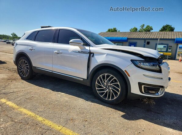 2LMPJ8LP6KBL22775 2019 LINCOLN NAUTILUS White წინა მარჯვენა