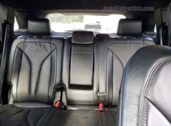 2LMPJ8LPXGBL71887 2016 LINCOLN MKX Red Vista de los asientos traseros