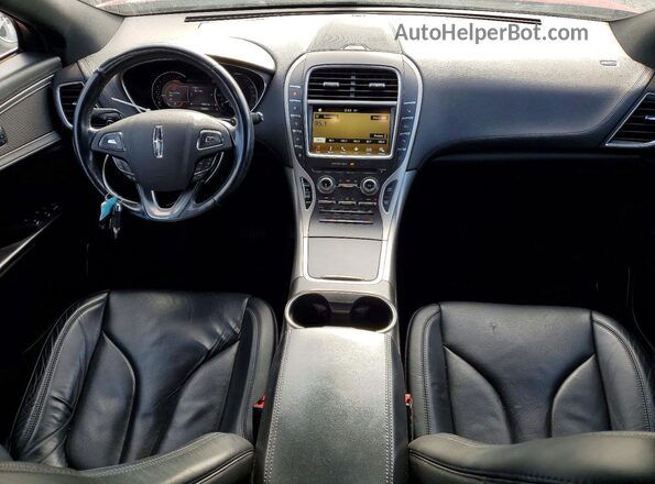 2LMPJ8LPXGBL71887 2016 LINCOLN MKX Red Vista del salpicadero