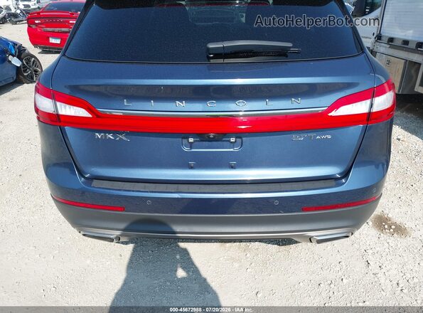 2LMPJ8LPXJBL30277 2018 LINCOLN MKX Blue 