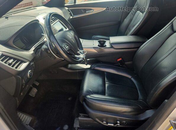 2LMPJ8LR0GBL46868 2016 LINCOLN MKX Silver Вид салону спереду