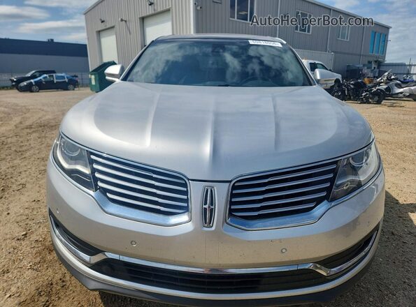 2LMPJ8LR0GBL46868 2016 LINCOLN MKX Silver Вид спереду