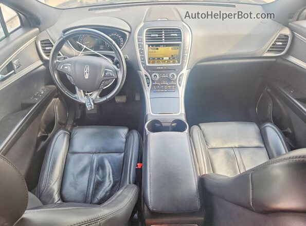 2LMPJ8LR0GBL46868 2016 LINCOLN MKX Silver Вид панелі приладів