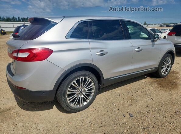 2LMPJ8LR0GBL46868 2016 LINCOLN MKX Silver Задня права чверть