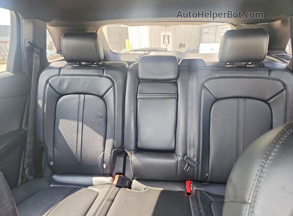 2LMPJ8LR0GBL46868 2016 LINCOLN MKX Silver Вид задніх сидінь