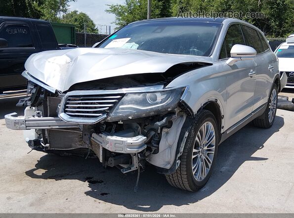 2LMPJ8LR0HBL17873 2017 LINCOLN MKX Silver Передня ліва чверть