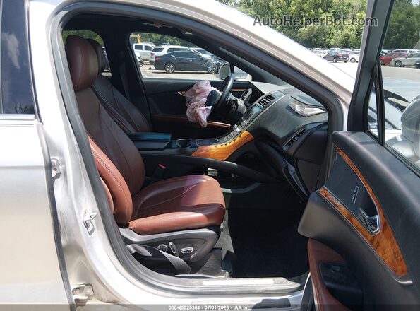 2LMPJ8LR0HBL17873 2017 LINCOLN MKX Silver Вид салону спереду