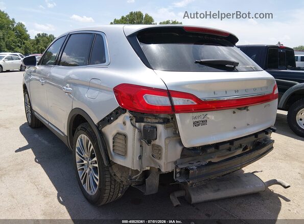 2LMPJ8LR0HBL17873 2017 LINCOLN MKX Silver Задня ліва чверть