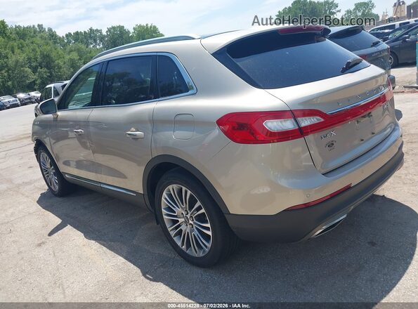2LMPJ8LR0HBL41283 2017 LINCOLN MKX Champagne Rear left