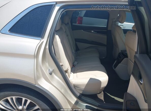 2LMPJ8LR0HBL41283 2017 LINCOLN MKX Champagne VIN sticker view