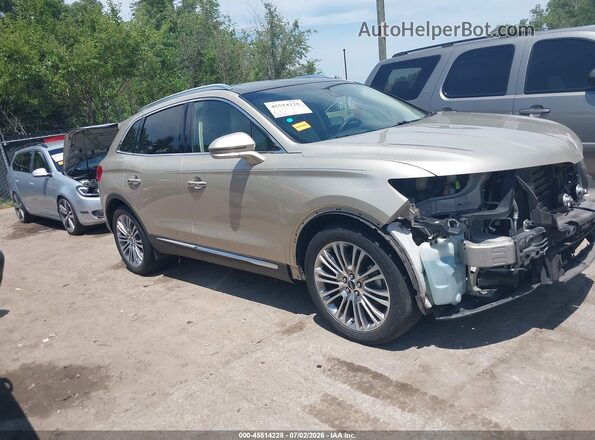 2LMPJ8LR0HBL41283 2017 LINCOLN MKX Champagne 360 interior view