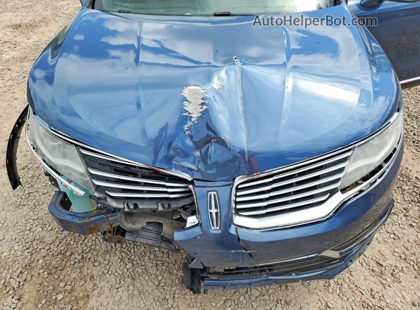 2LMPJ8LR0JBL11545 2018 LINCOLN MKX Blue Вид підкапотного простору