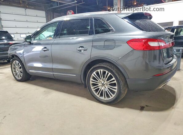 2LMPJ8LR1HBL34794 2017 LINCOLN MKX Серый Задняя левая четверть