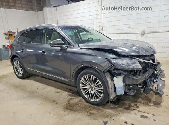 2LMPJ8LR1HBL34794 2017 LINCOLN MKX Серый Передняя правая четверть