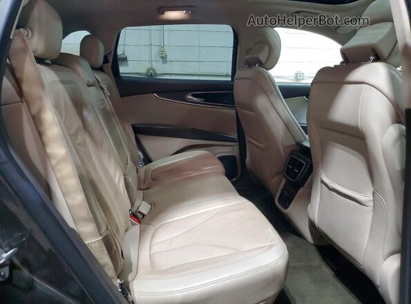 2LMPJ8LR1HBL34794 2017 LINCOLN MKX Серый Вид задней части салона